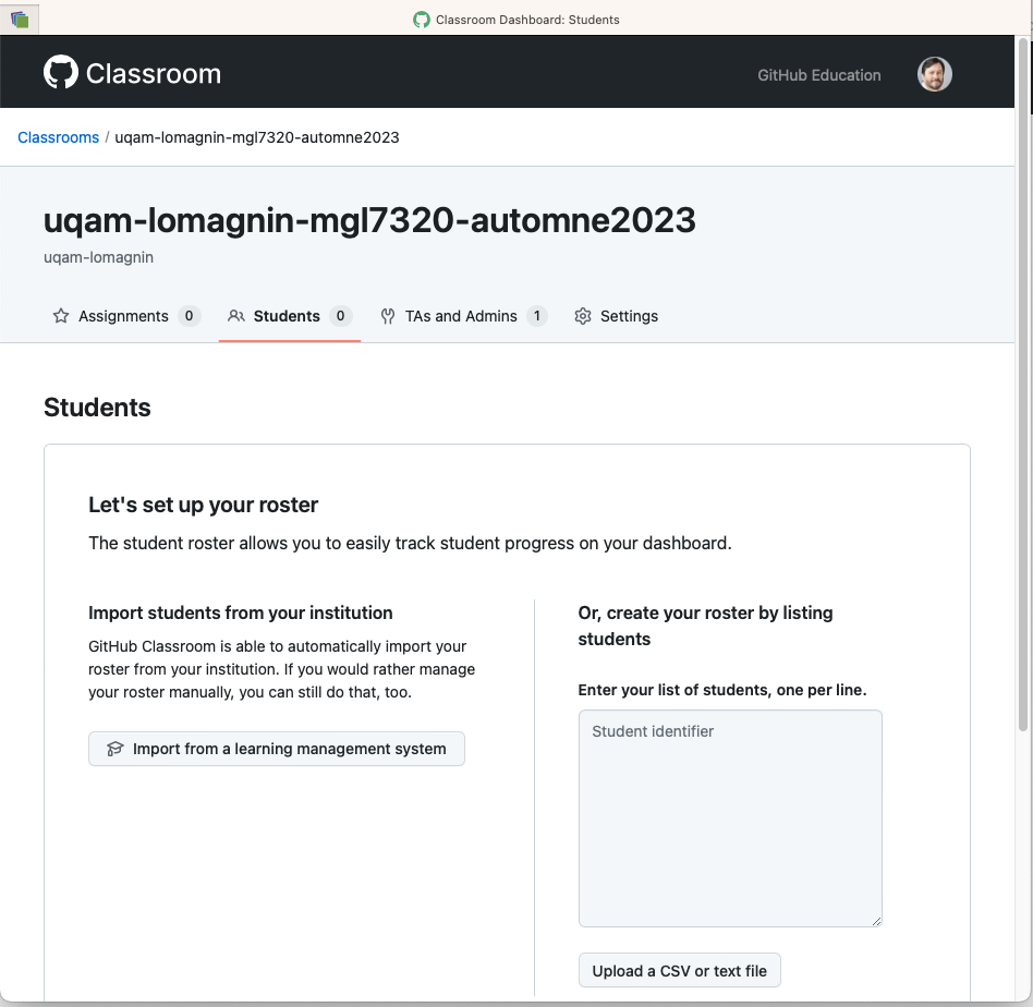 github_classroom